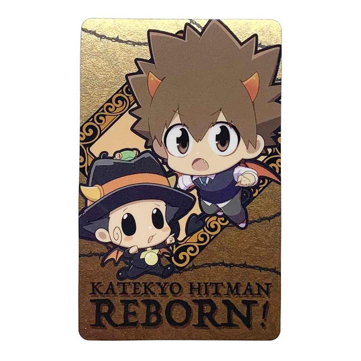 【在庫限り】家庭教師ヒットマン リボーンメタリックカード 361646