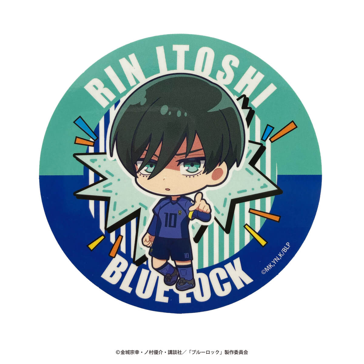ブルーロック ちあふれ ビッグステッカー 361649