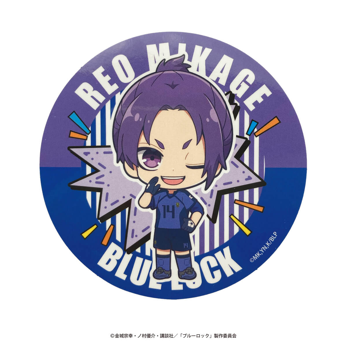ブルーロック ちあふれ ビッグステッカー 361649