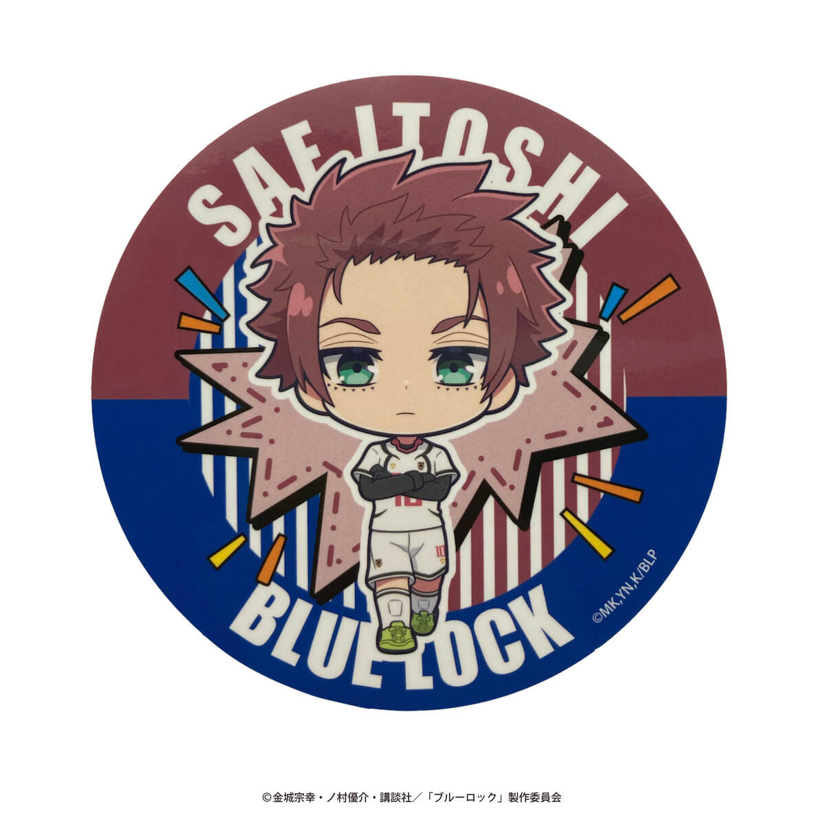 ブルーロック ちあふれ ビッグステッカー 361649