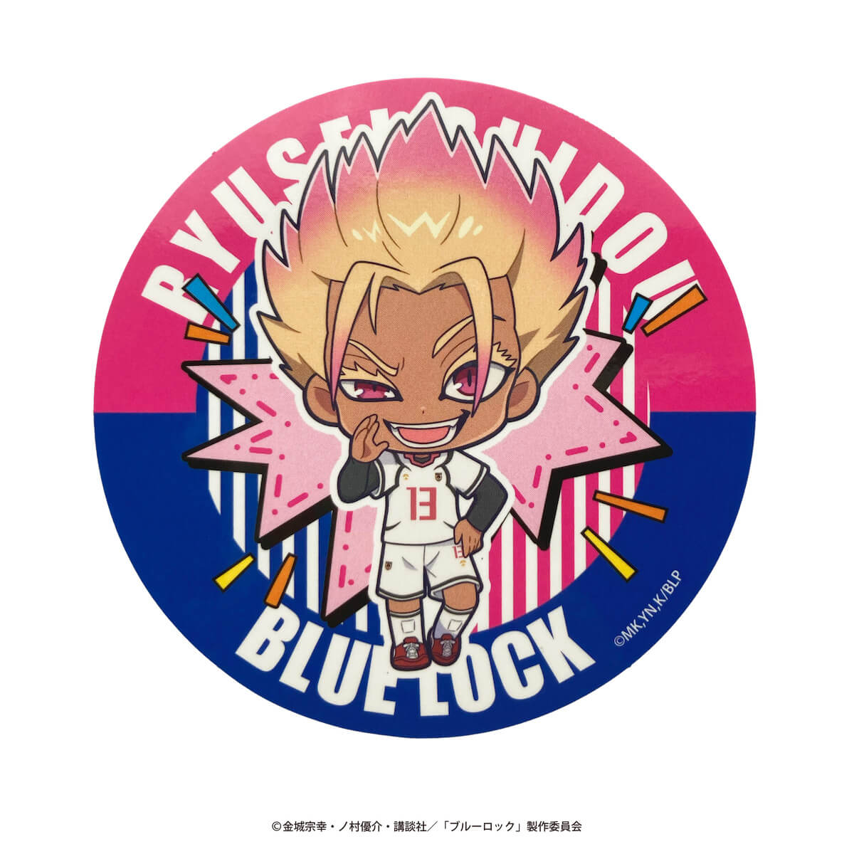 ブルーロック ちあふれ ビッグステッカー 361649