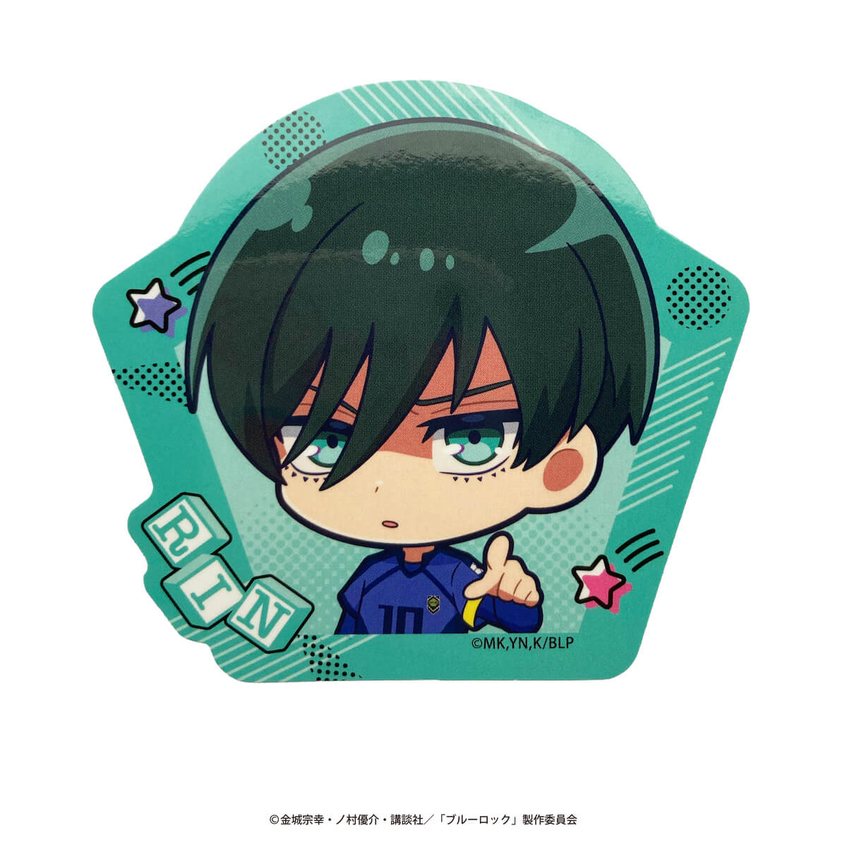 ブルーロック ちあふれ ビッグステッカー 361649