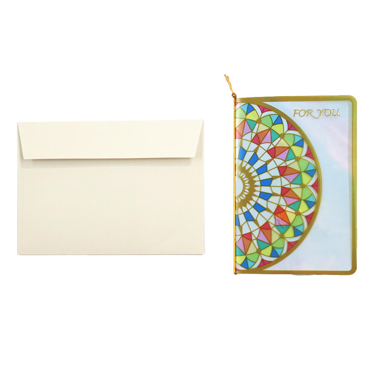 【OUTLET】メッセージカード1ステンドグラス 361723