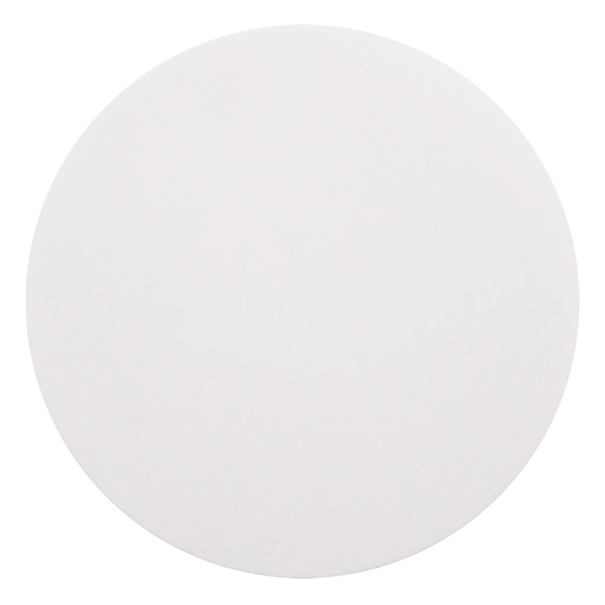 多目的カード 70mm 丸形 120P 白無地 361742