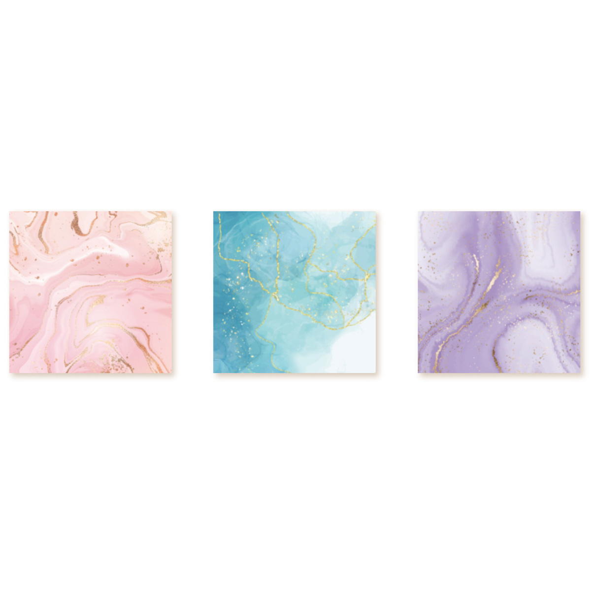 デザインペーパー 12P マーブル 361772