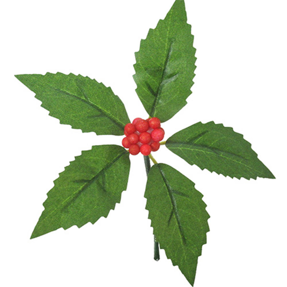 【在庫限り】正月飾り 千両 ピック 造花 361817