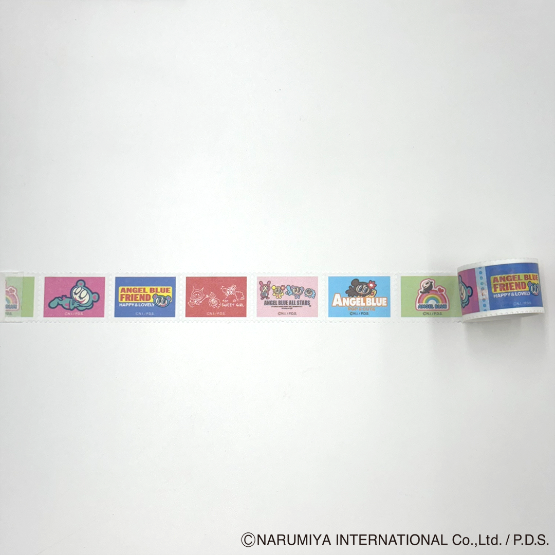 ANGELBLUE マスキングテープ 切手風 362059