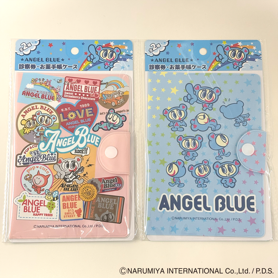 ANGELBLUE 診察券・お薬手帳ケース 362060