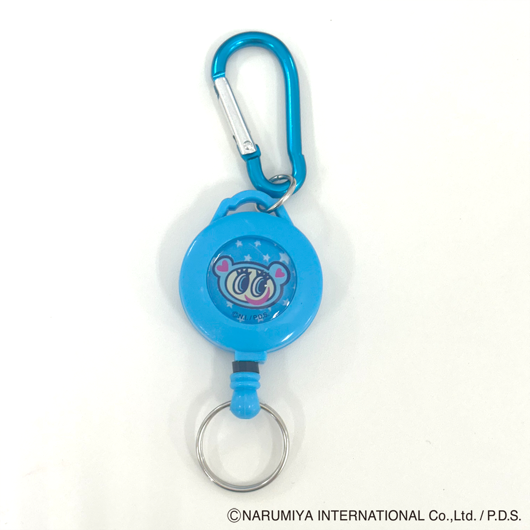 ANGELBLUE カラビナ付きリールキーホルダー 362061