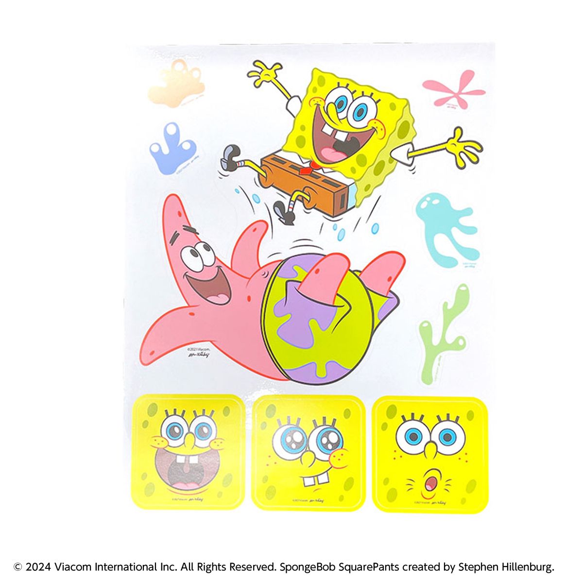 スポンジ・ボブ お風呂用耐水ステッカー 362185