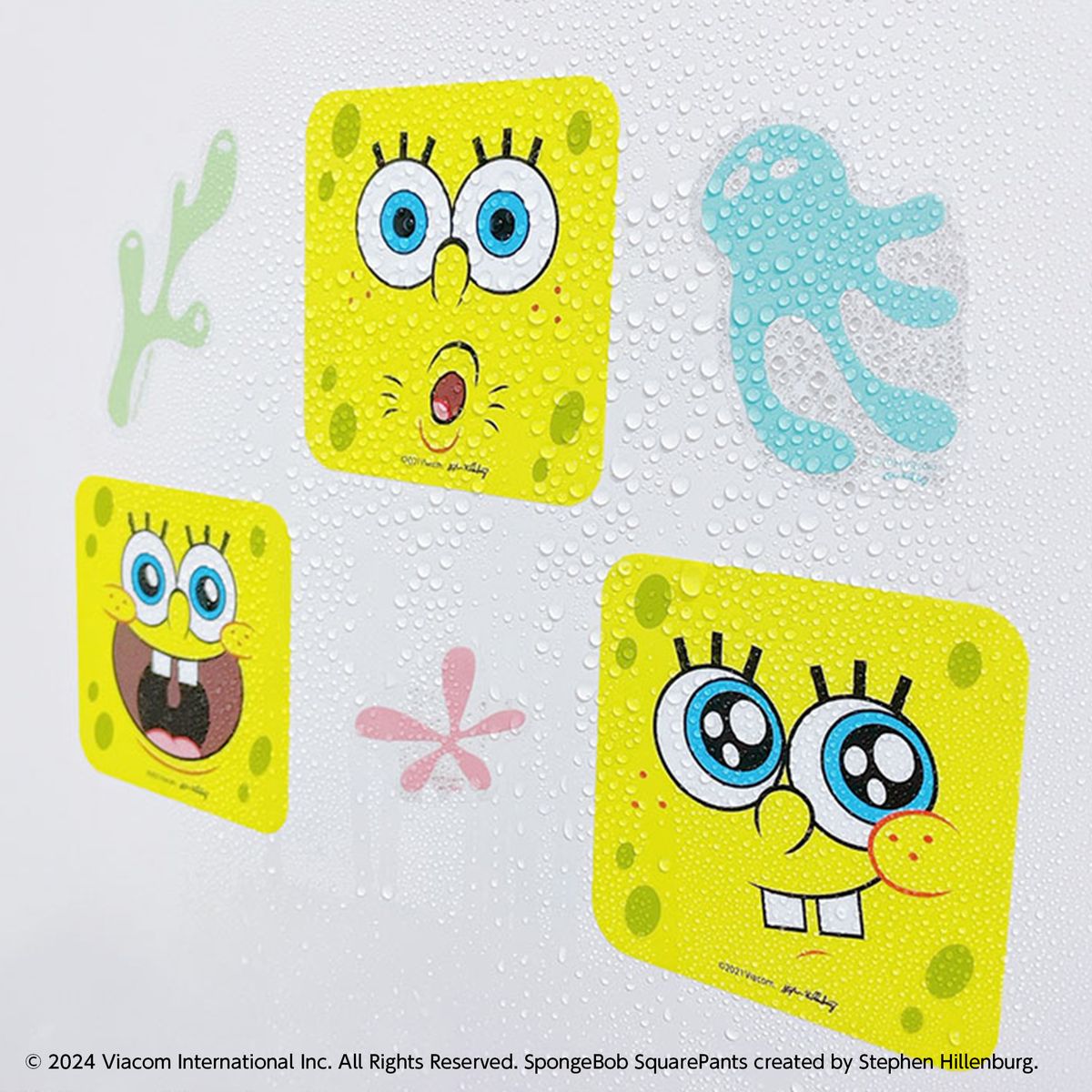 スポンジ・ボブ お風呂用耐水ステッカー 362185