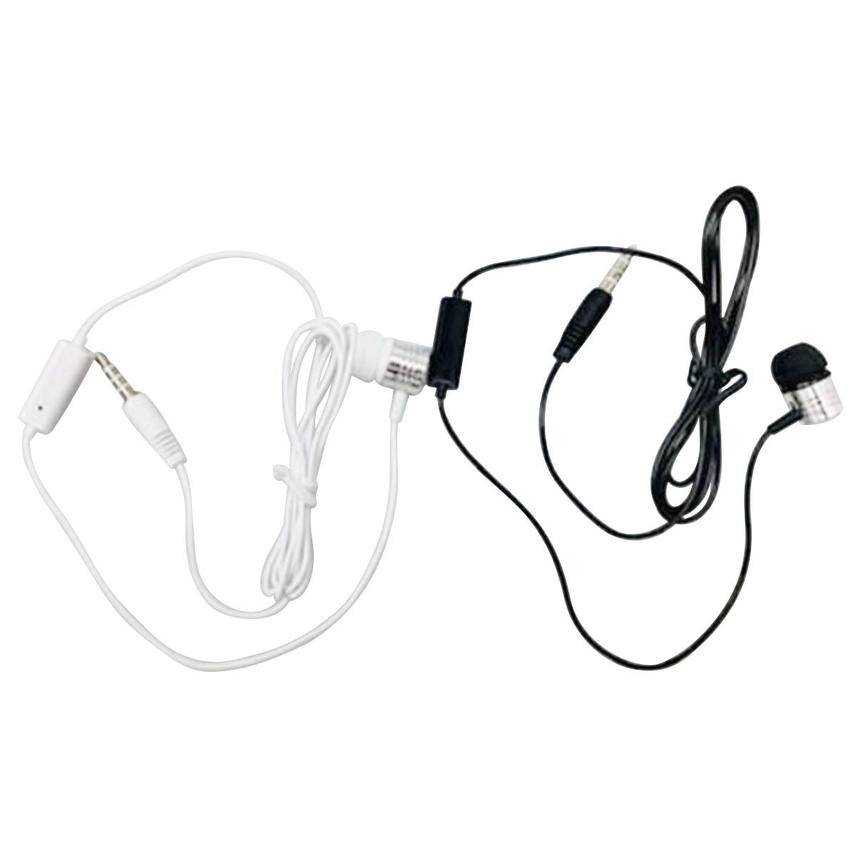 メタルライク片耳ステレオイヤホンリモコンマイク付 362298