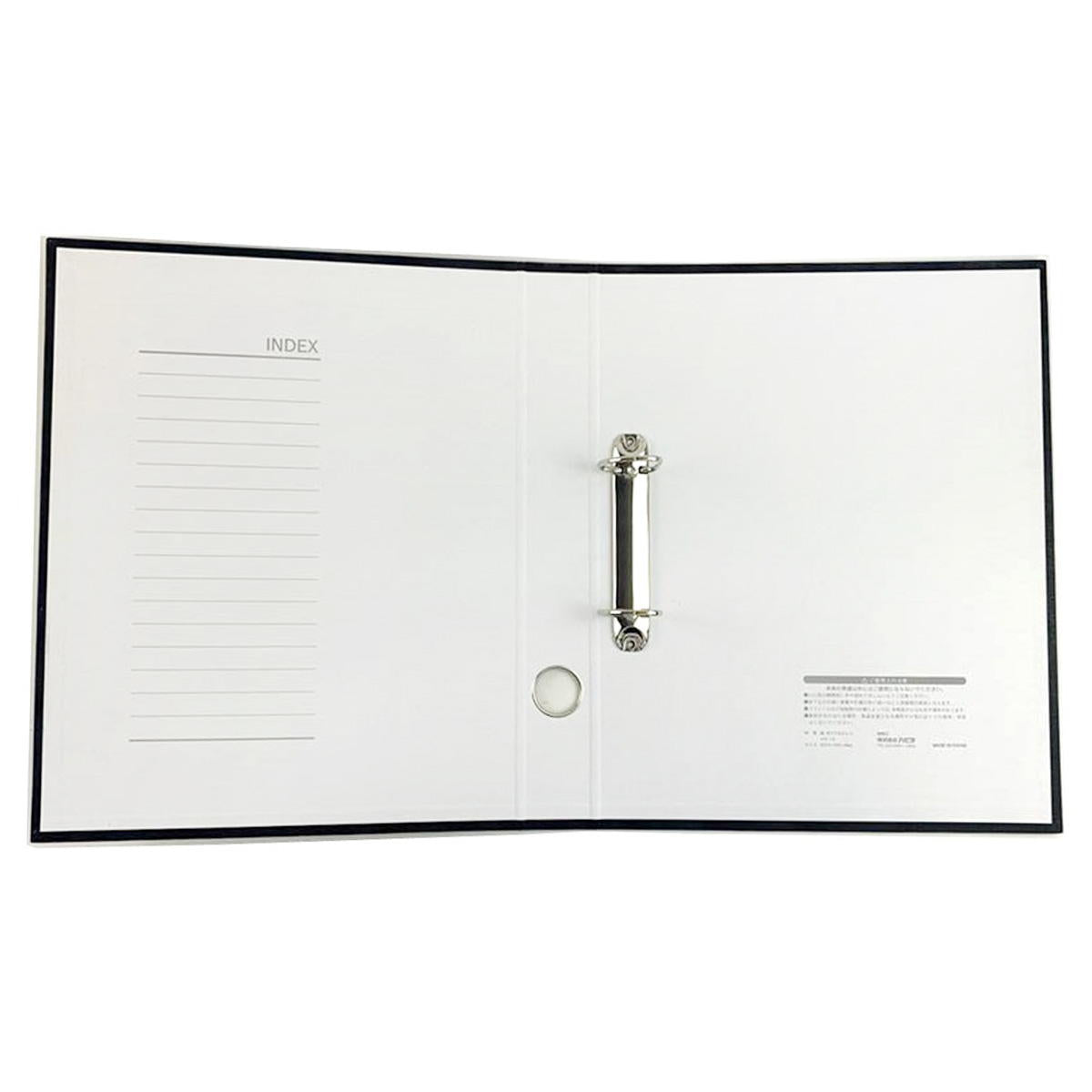 PP貼Dリングファイル ブラック 362348