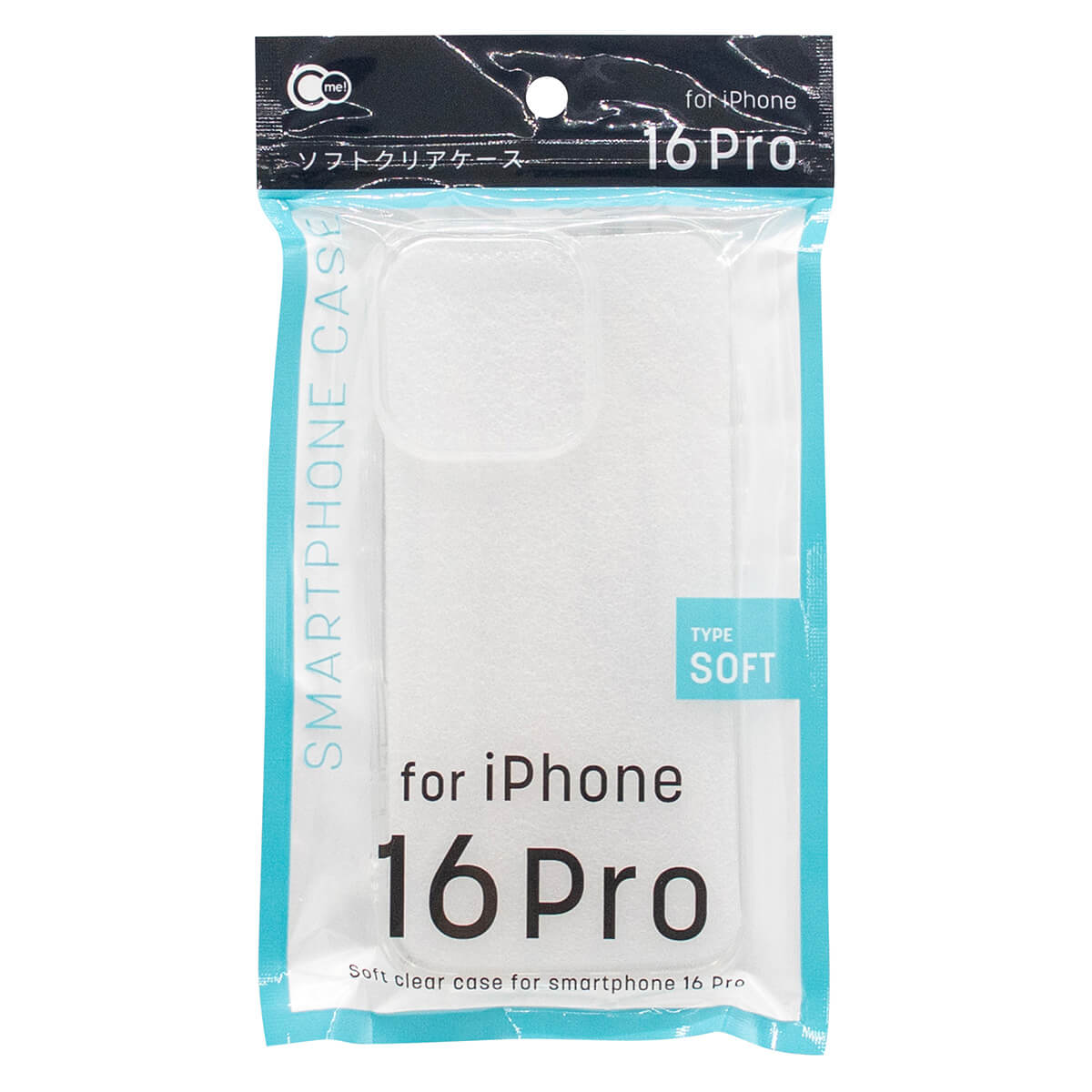 iP16Pro用ケース ソフトクリア 362380