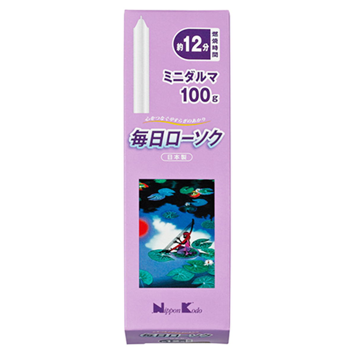 毎日ローソク ミニダルマ 362793