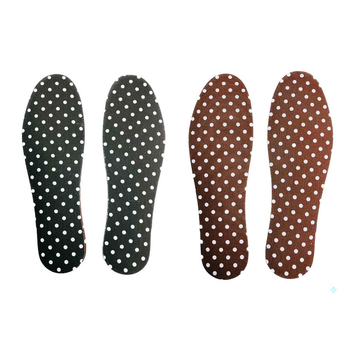 中敷き デザインインソール ドット柄 約22.0?25.5cm 362825