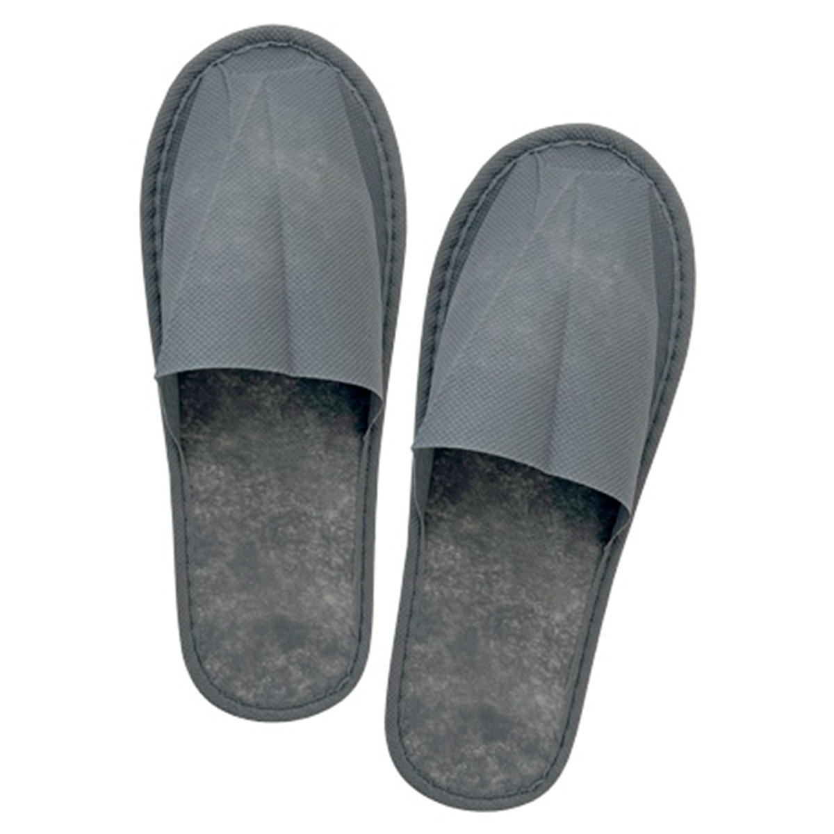 使い捨てスリッパ(2足入り)グレー 362981