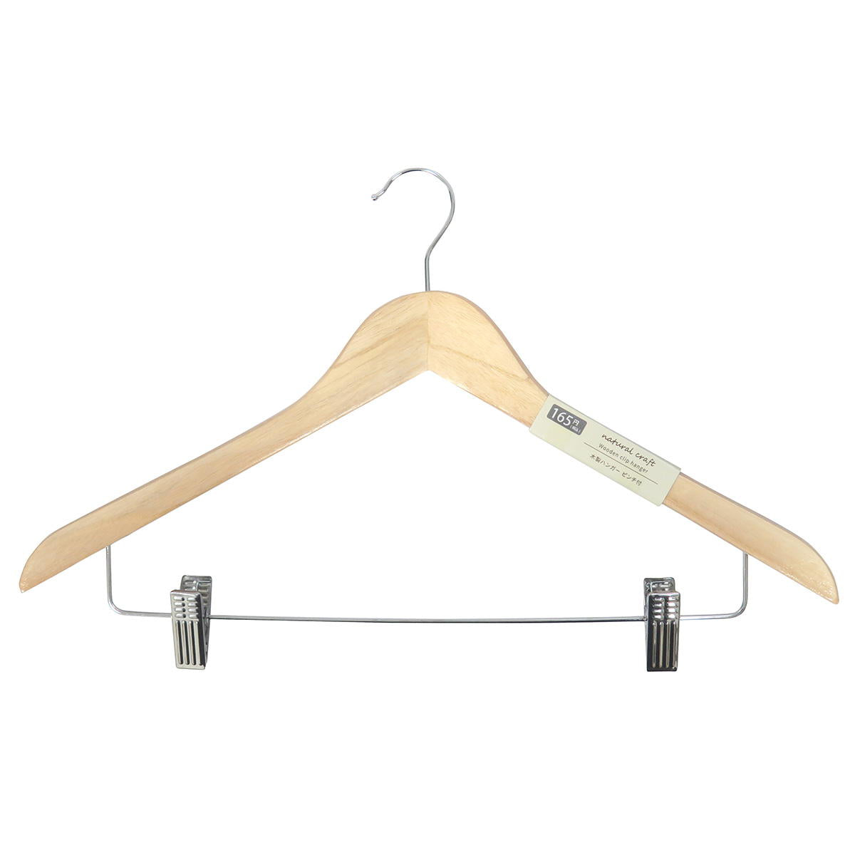 木製ハンガー ピンチ付 363109