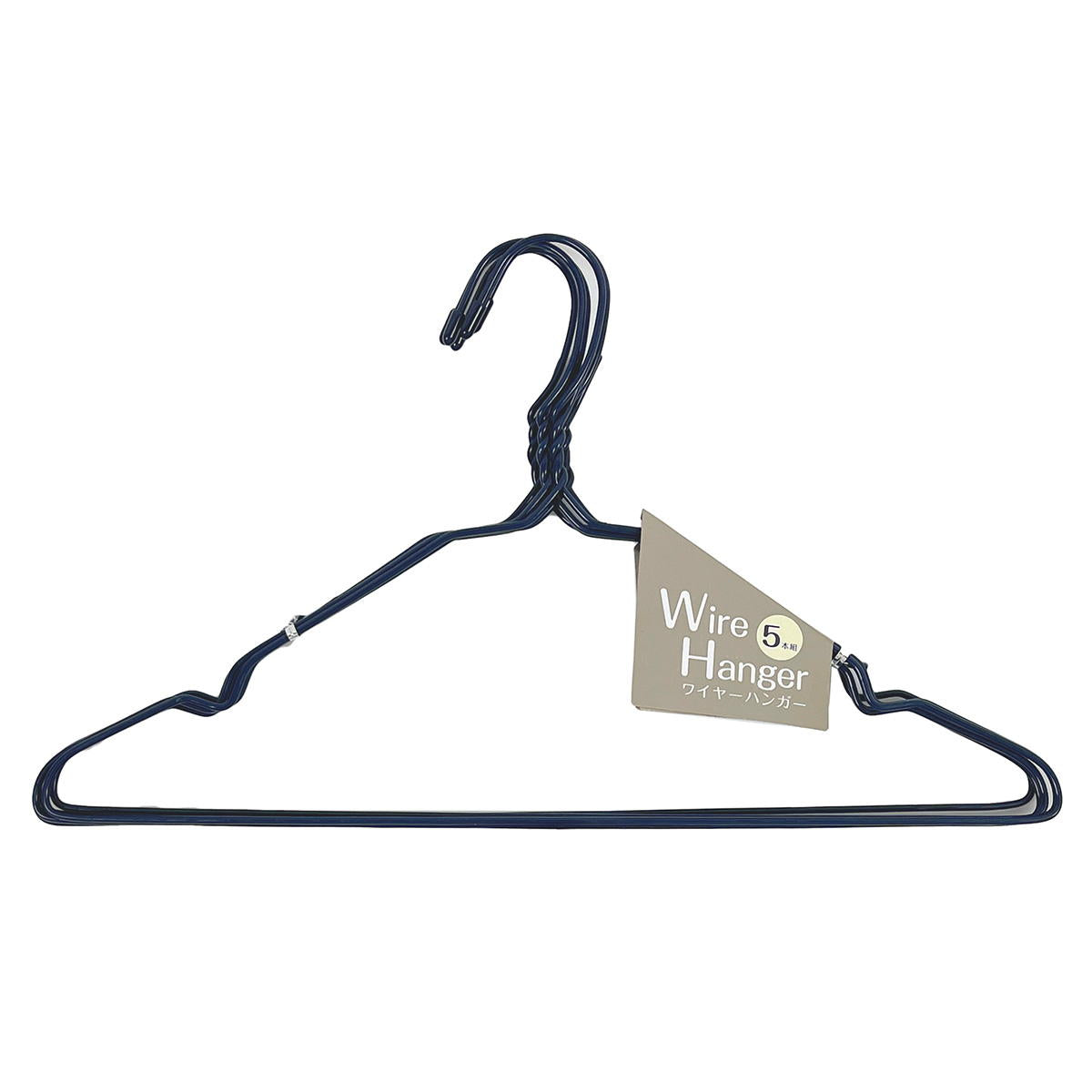 ワイヤーハンガー5本組 NV.BR 363121