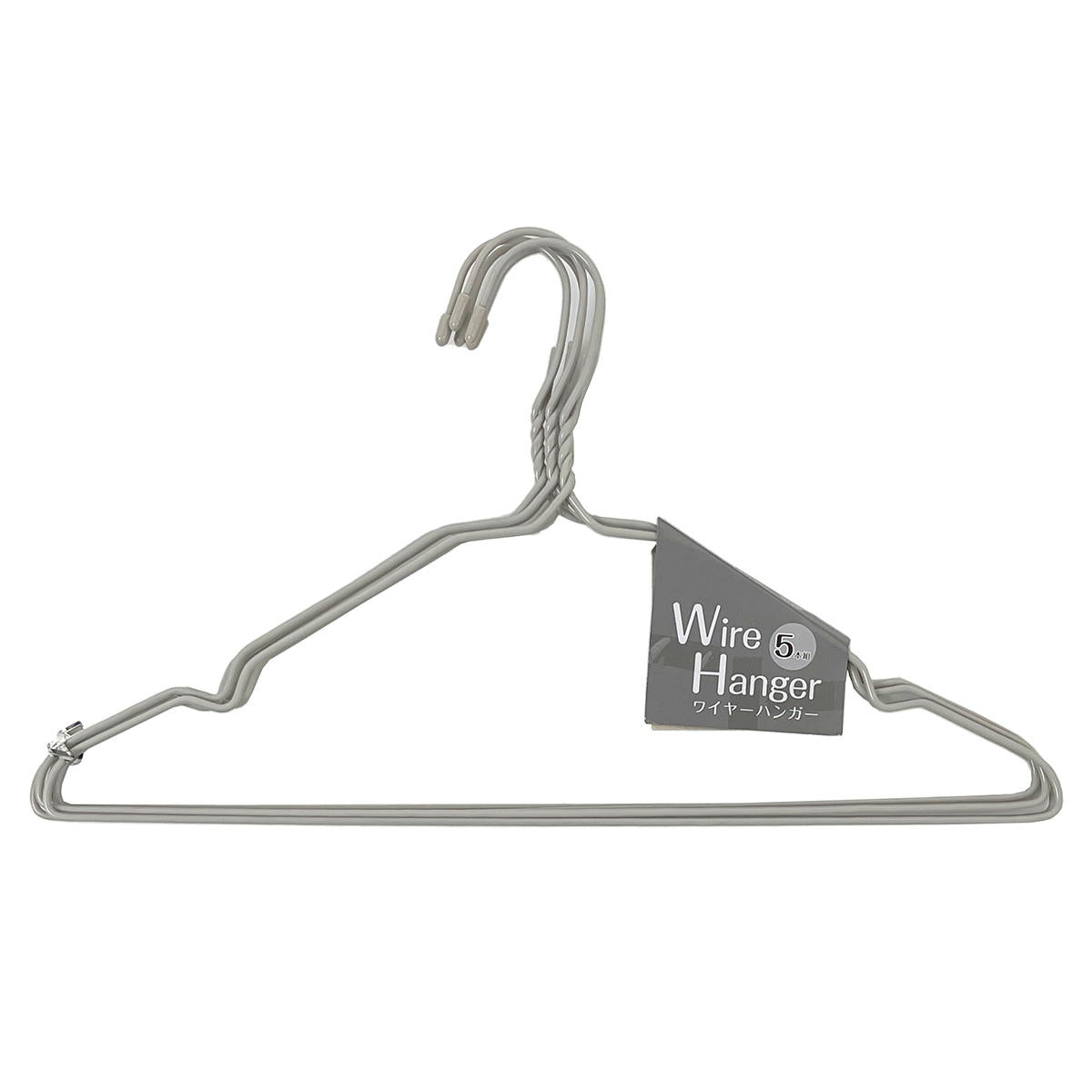 ワイヤーハンガー5本組 WH.GY 363125