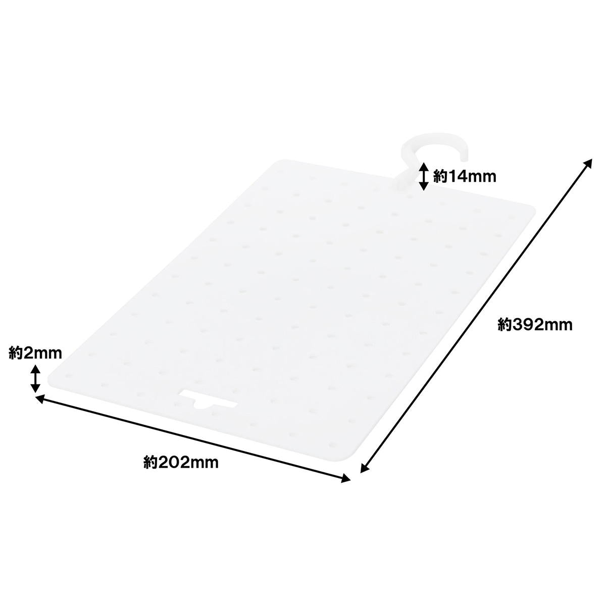 フック付き有孔ボード W 363128