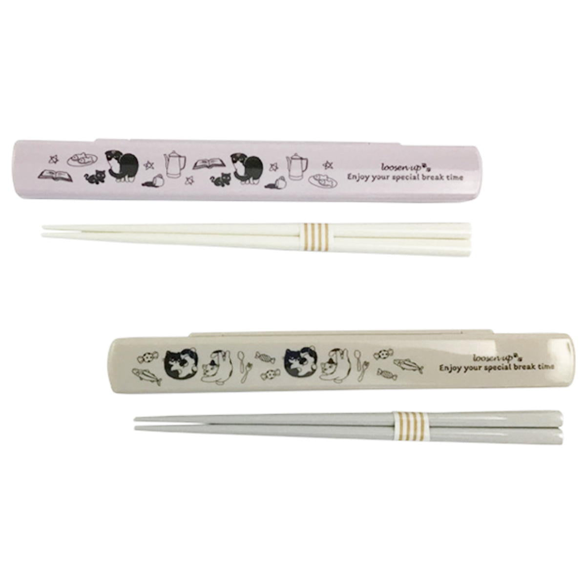 ルーズンアップ 箸&ケース19.5cm 363258