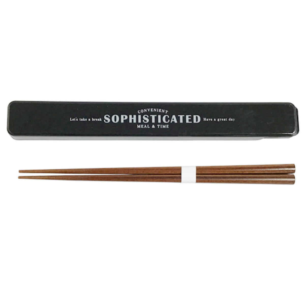 【OUTLET】メンズ箸箱セット 21cm ミール&タイム 363263