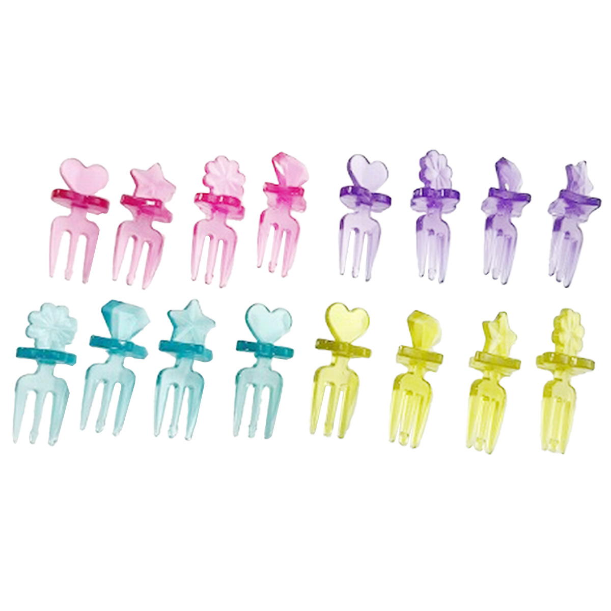 おかずピック 料理ピック おかずに指が触れないフォークピックス 16本 363395