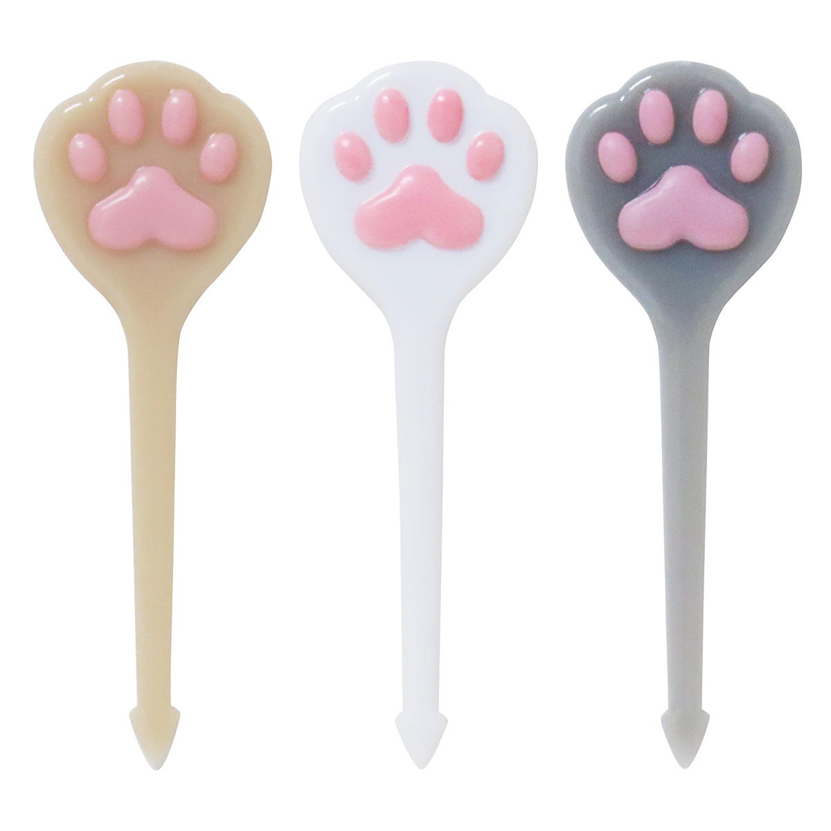 おかずピック 料理ピック ねこの手ピックス 6本 363398