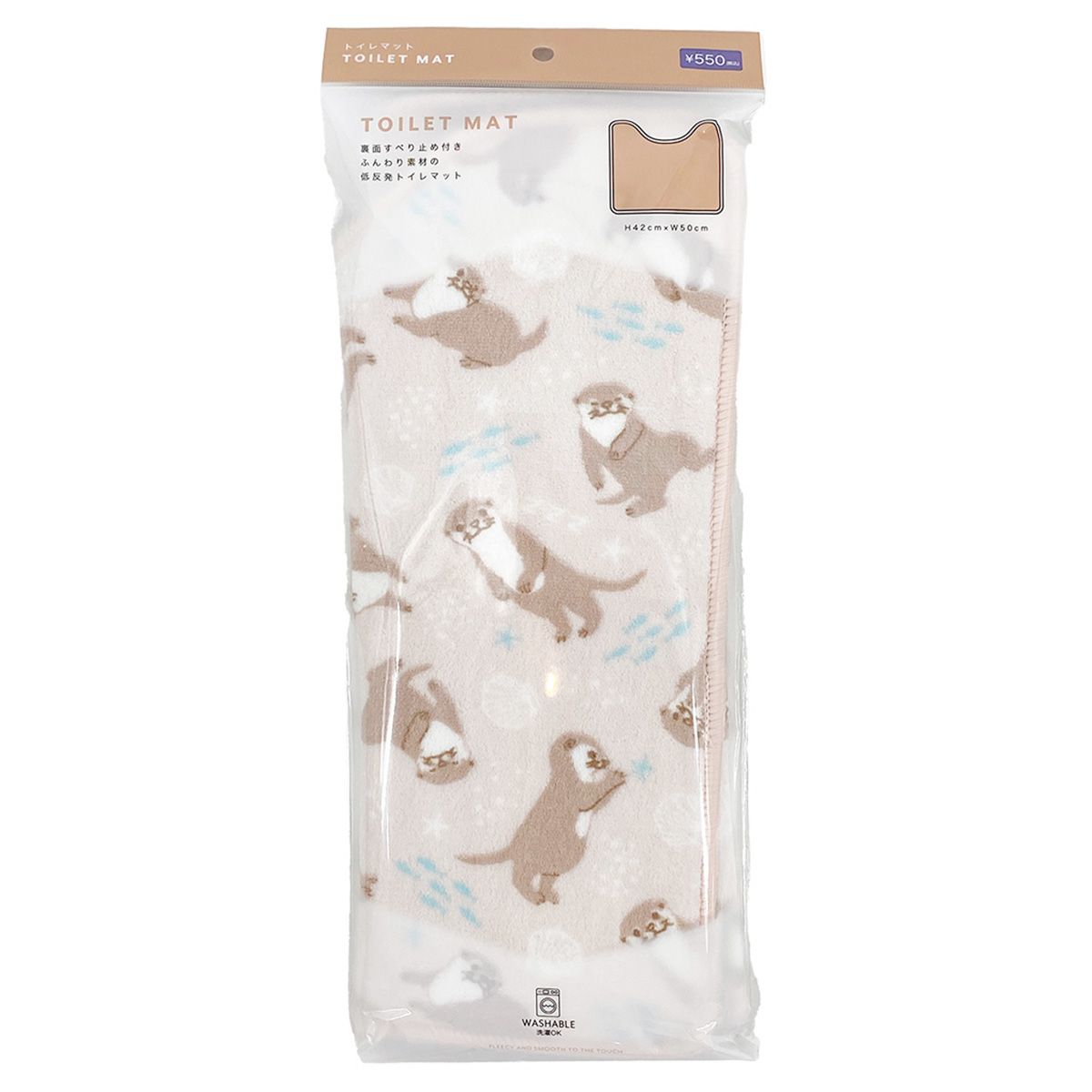 低反発トイレマット カワウソ 363721