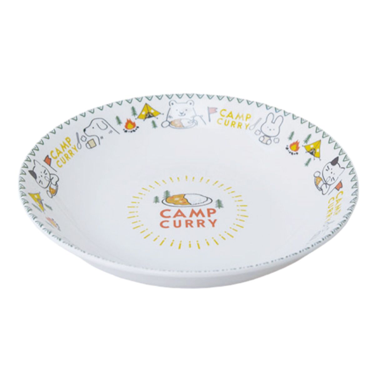 【OUTLET】深皿 レジャーアニマル カレー皿 キャンプ 363836