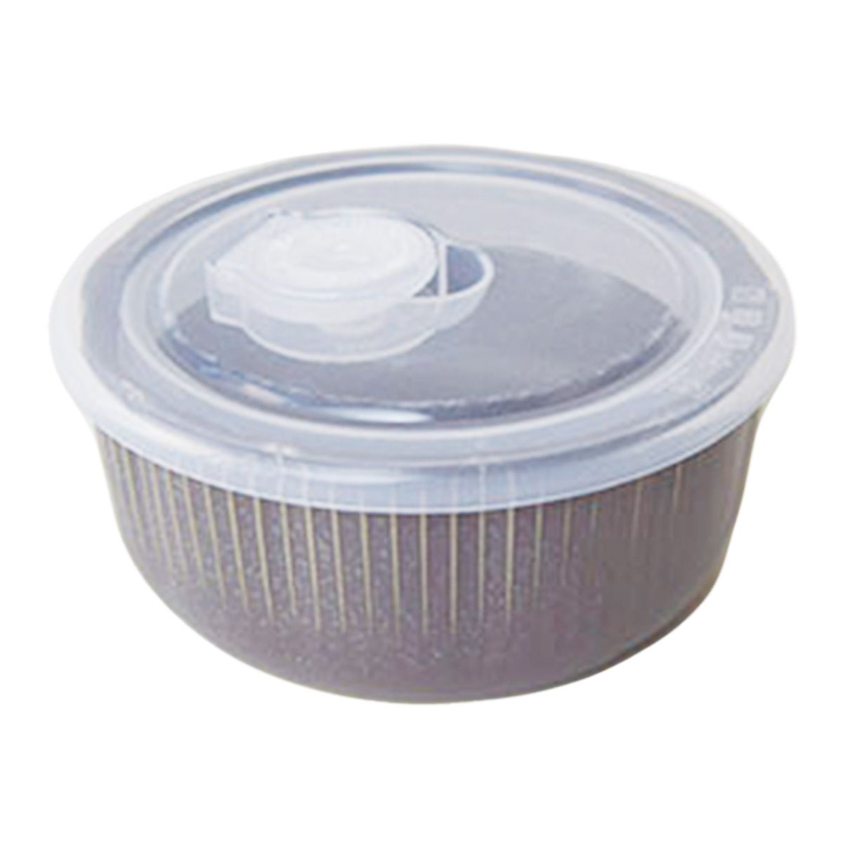 【在庫限り】食品保存容器 窯変はな十草 フードコンテナS 黒マット 約300ml 363840