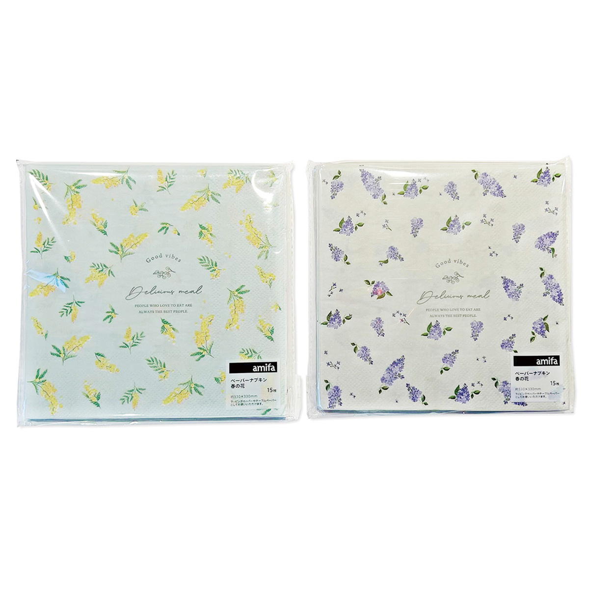 【OUTLET】ペーパーナプキン 15P 春の花 364331