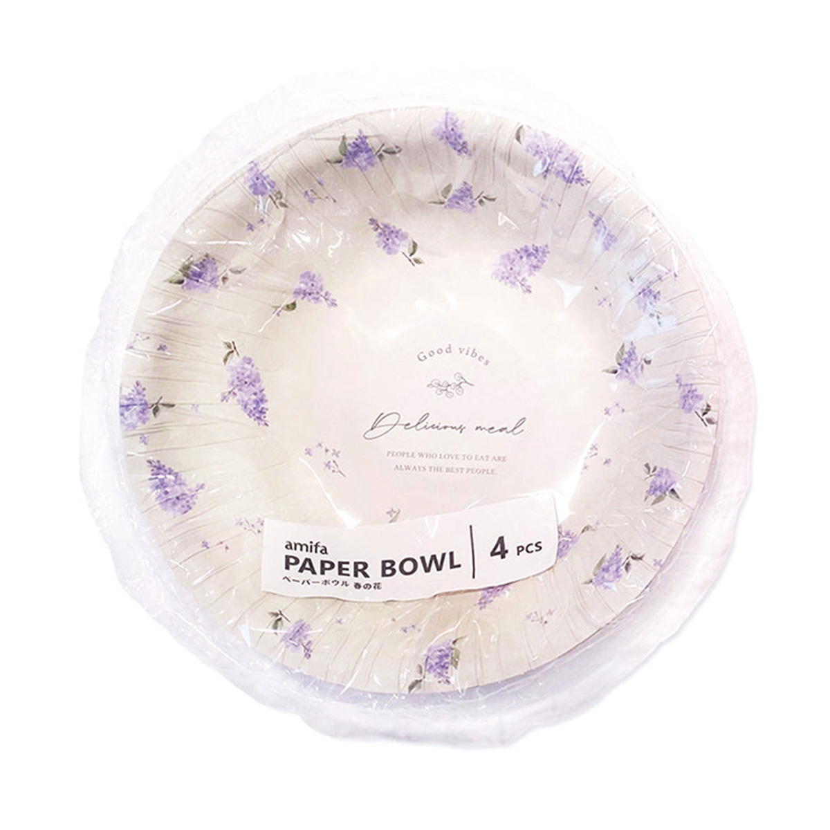 【OUTLET】ペーパーボウル 4P 春の花 364333