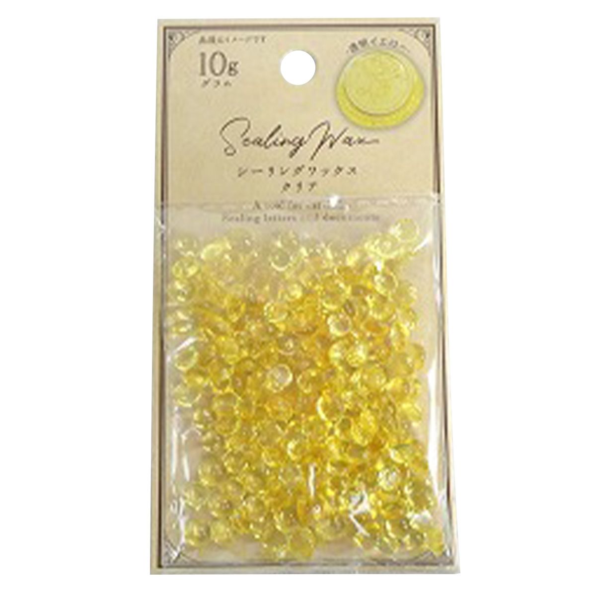 シーリングワックス クリアイエロー 10g 364526