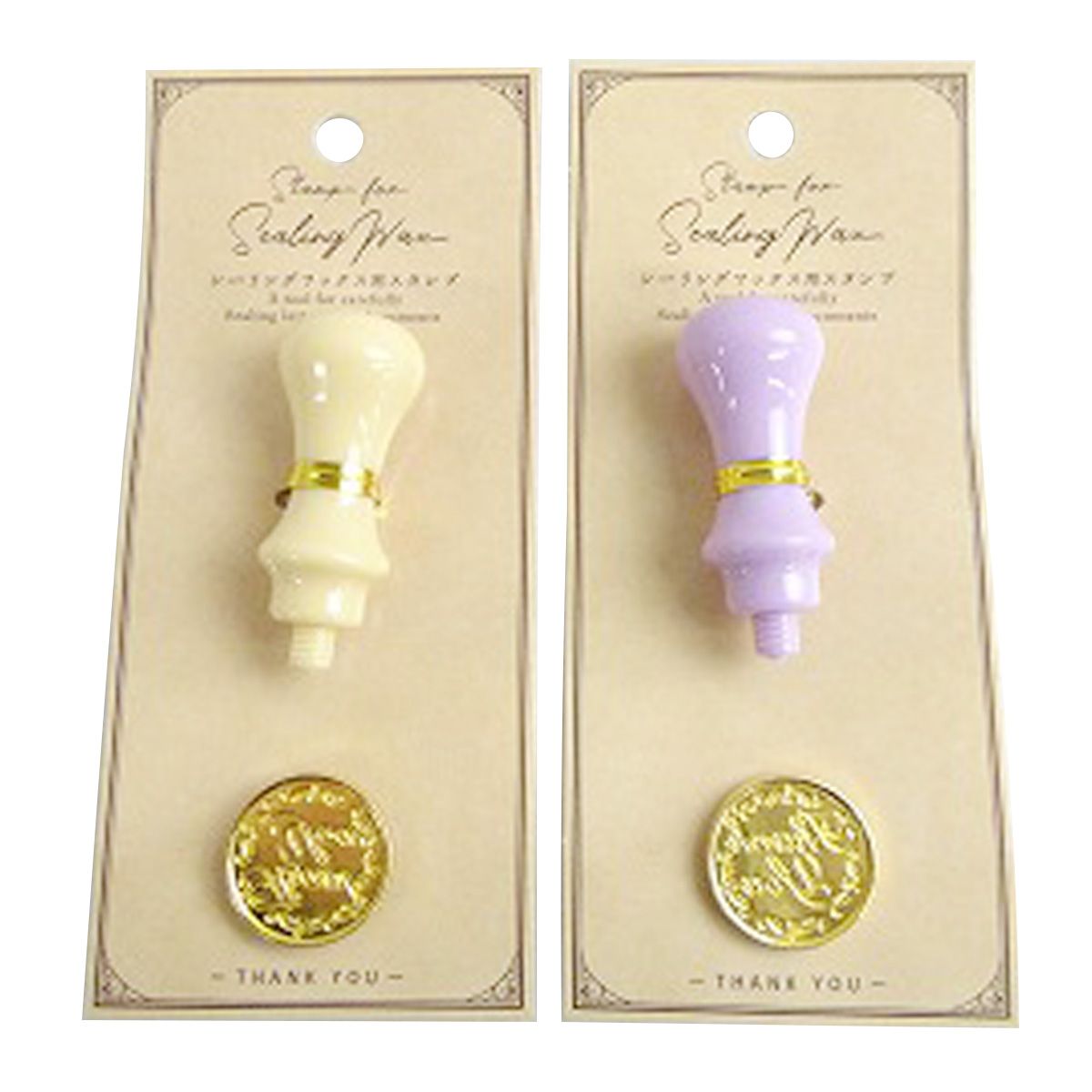 シーリングワックス用押し型 スタンプ THANK YOU 364539