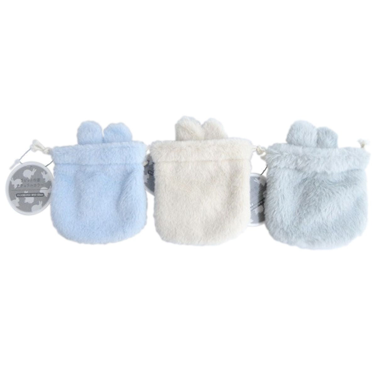 ラビット巾着袋 巾着ポーチ ナチュラルカラー 365066