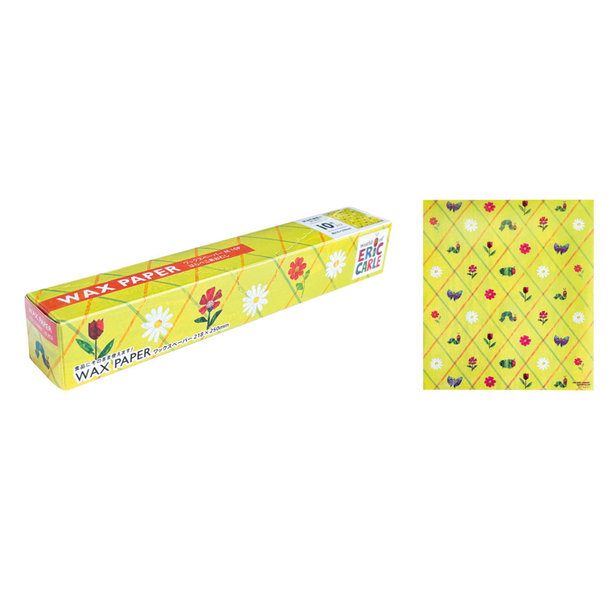 ワックスペーパー M 10P はらぺこあおむし2 365277