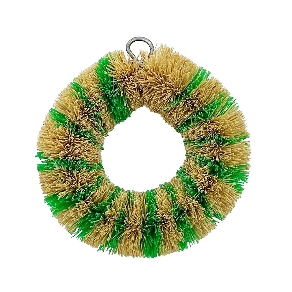 ドーナツ型たわし ストライプ 366374