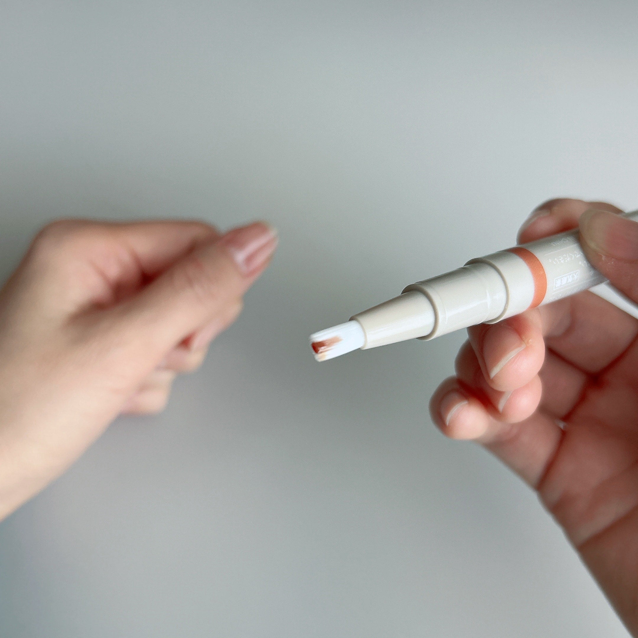 ジェルネイル ブラッシュペン ワンカラー マーマレードオレンジ 366482