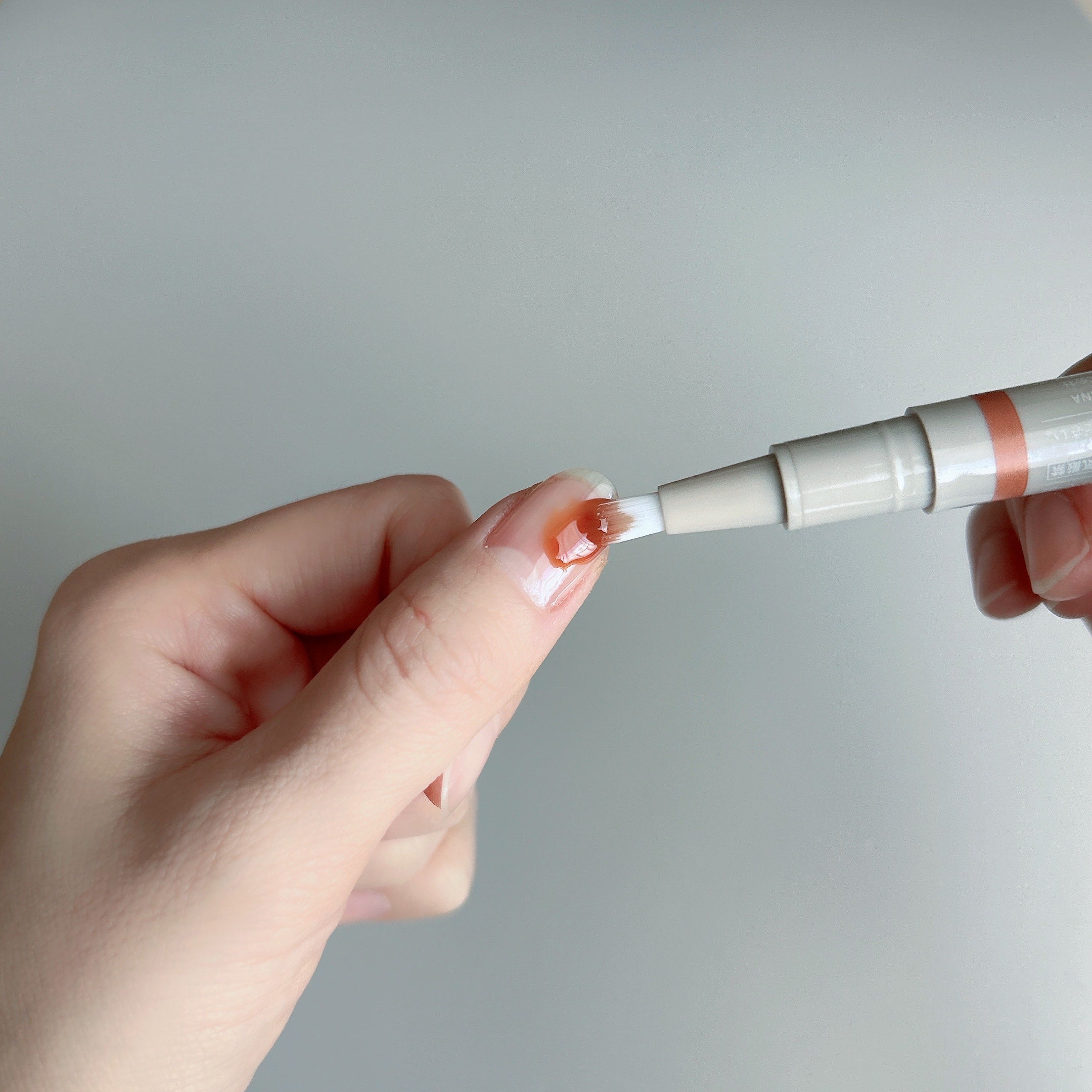 ジェルネイル ブラッシュペン ワンカラー マーマレードオレンジ 366482