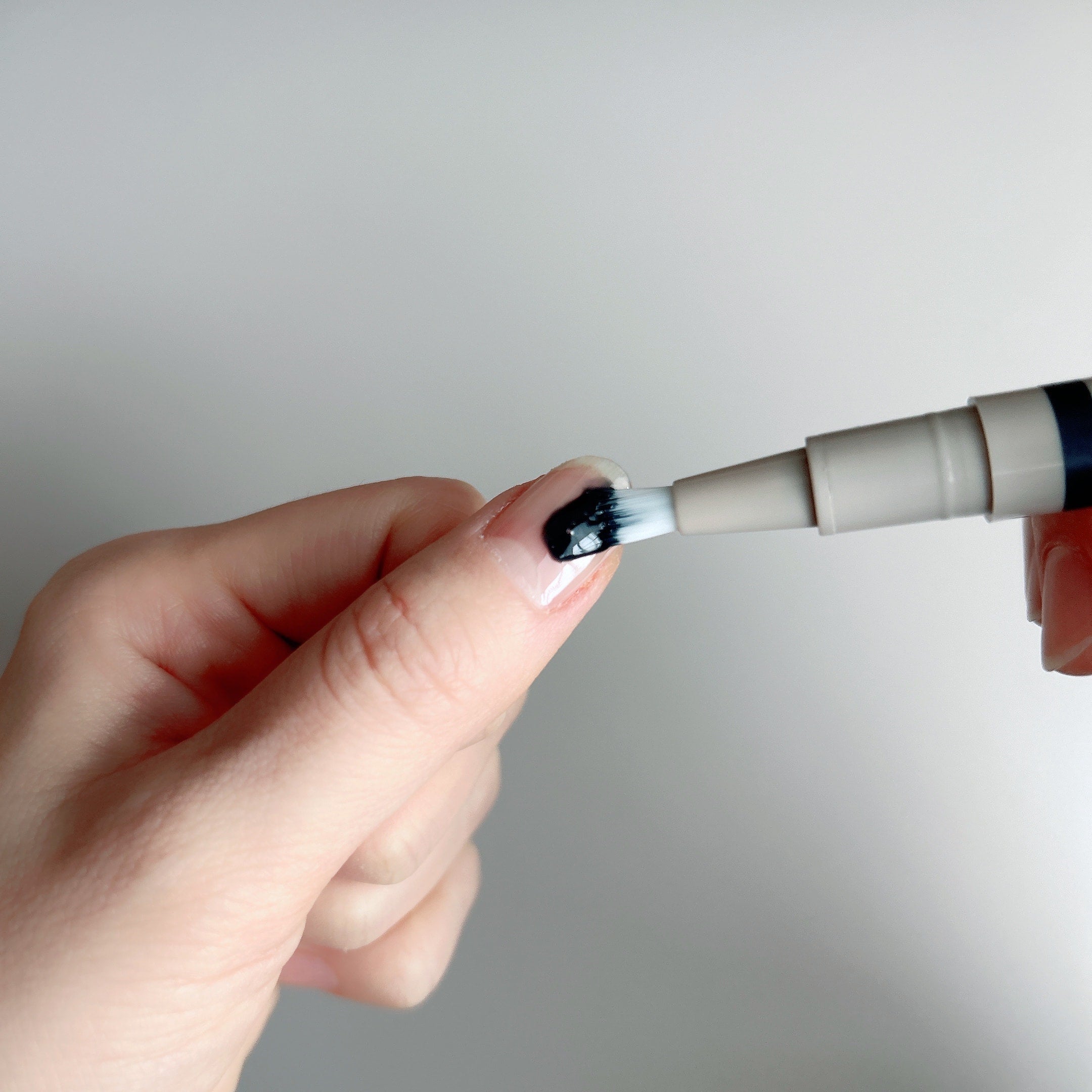 ジェルネイル ブラッシュペン ワンカラー ダークネイビー 366483