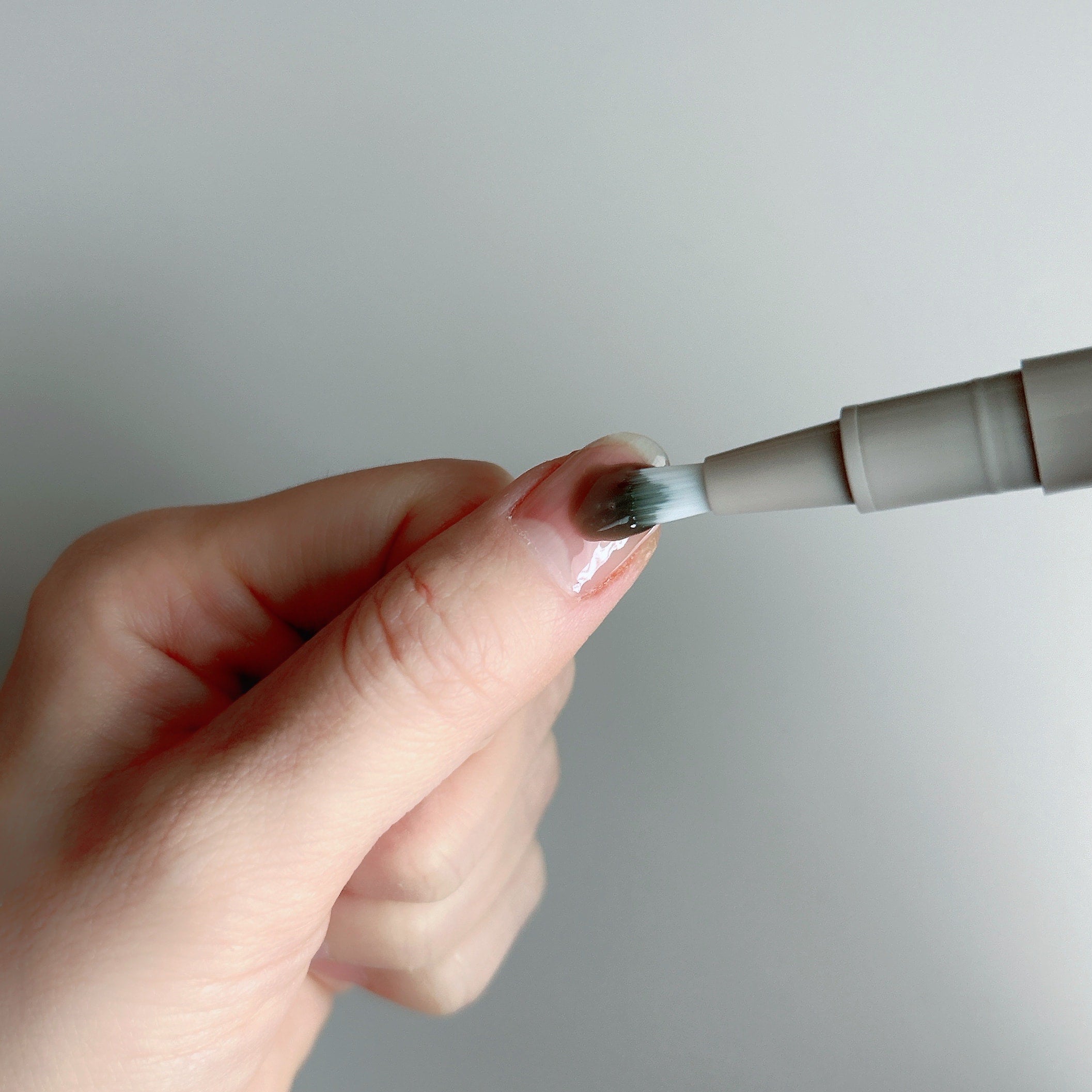 ジェルネイル ブラッシュペン ワンカラー オリーブグリーン 366486