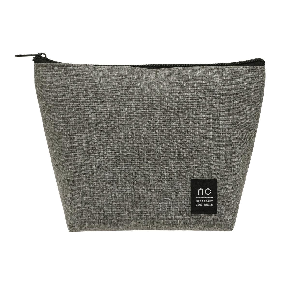 ガジェットポーチ 舟形 グレー 366652