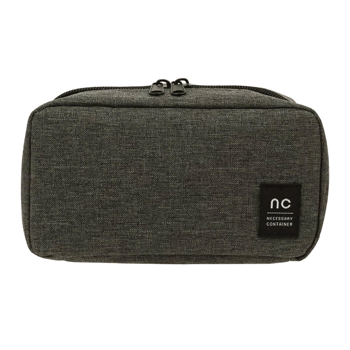 ガジェットポーチ 横長 ブラック 366653