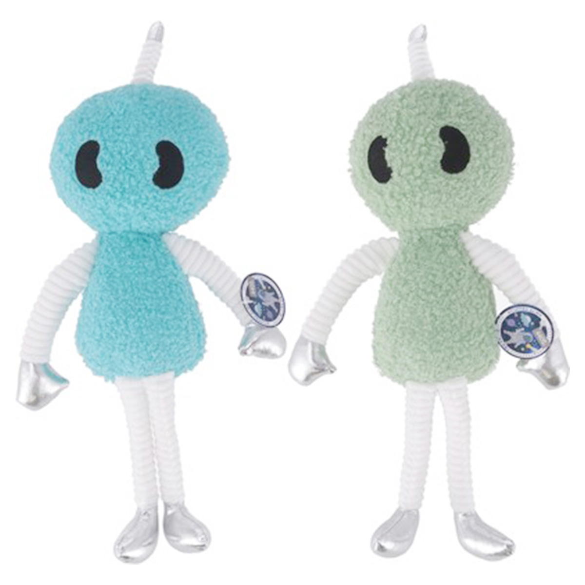 【在庫限り】ぬいぐるみ 宇宙人 グリーン×ブルー 366803
