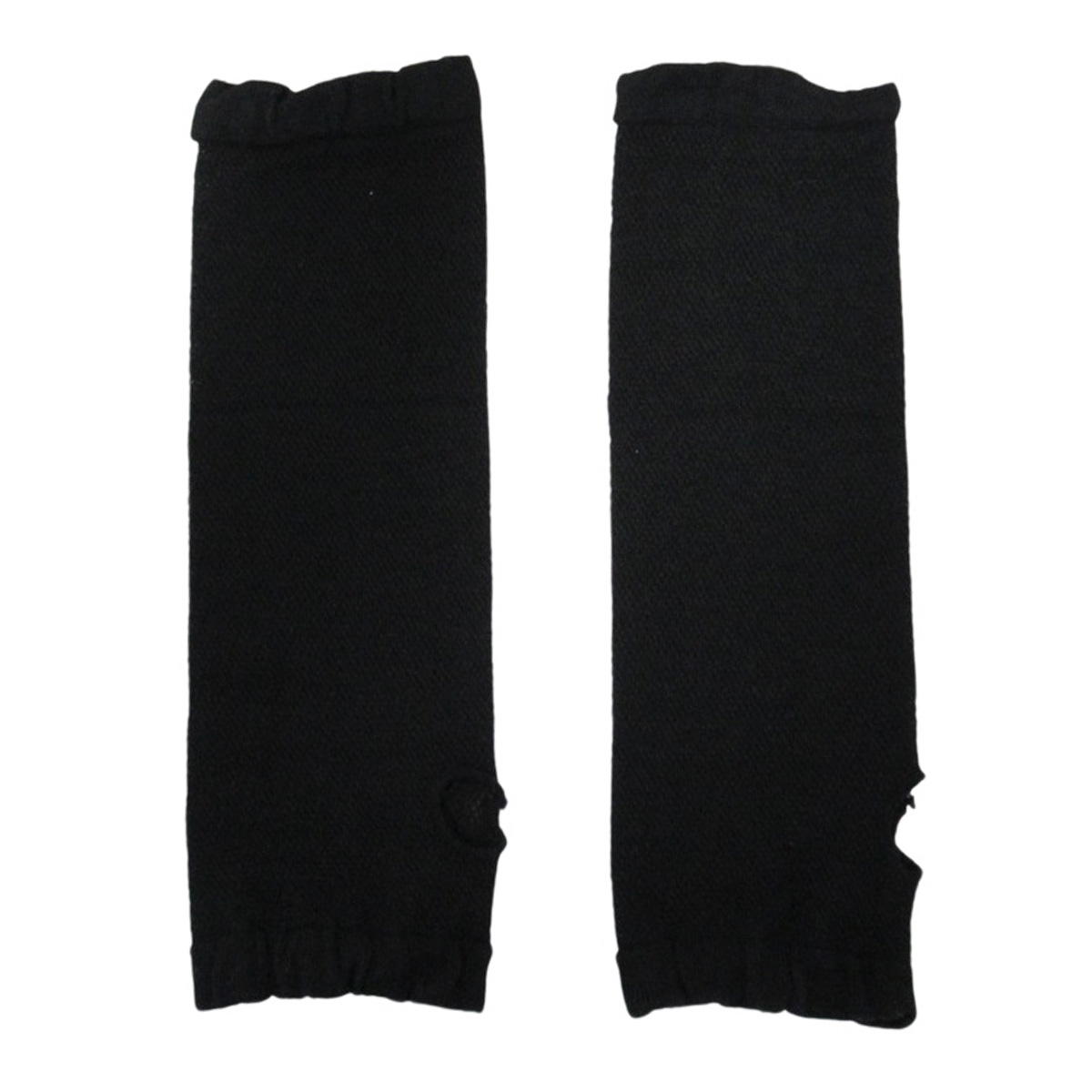 【在庫限り】UVニットアームカバー30cm メッシュ編 366874