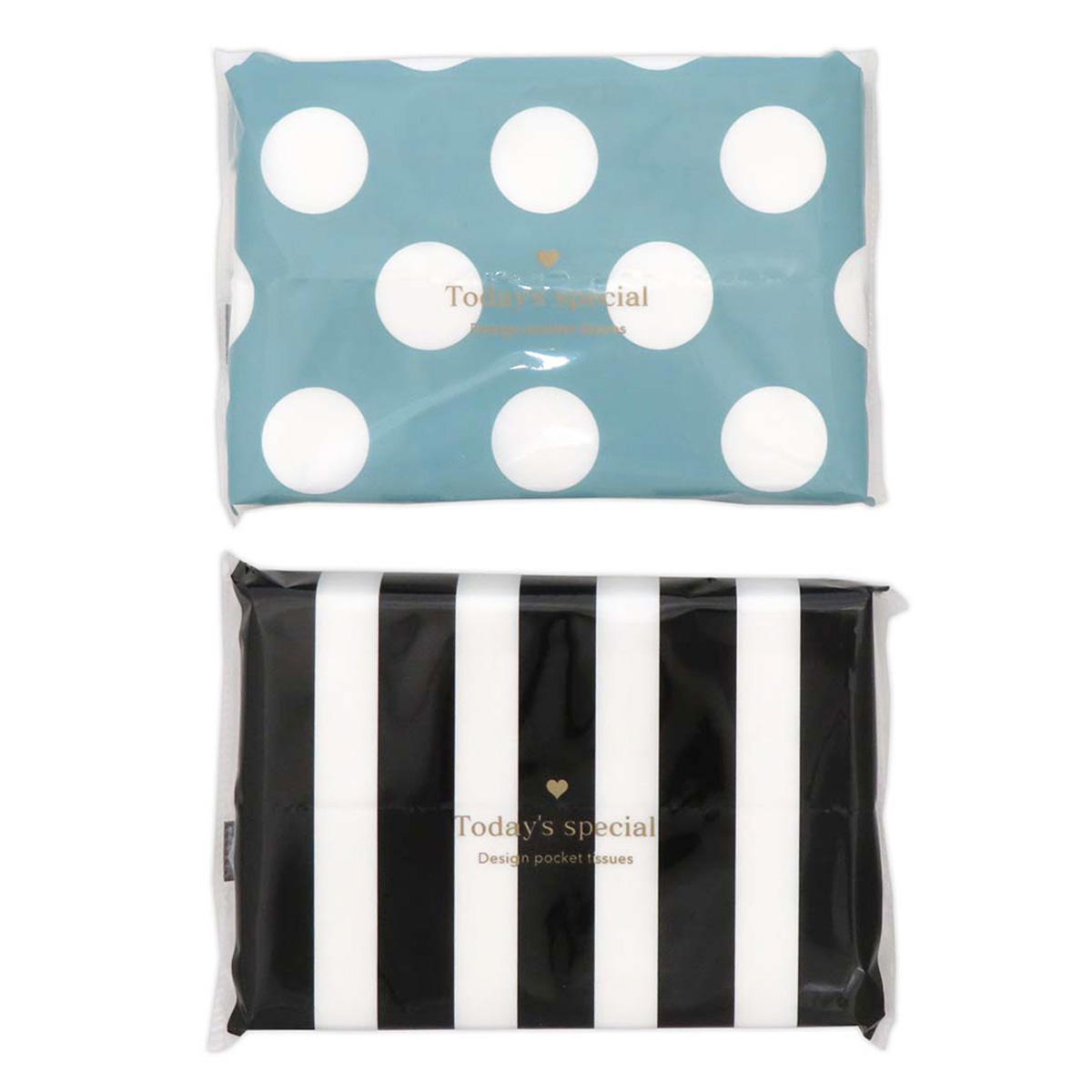 水に流せるポケットティッシュ 8個入 366964