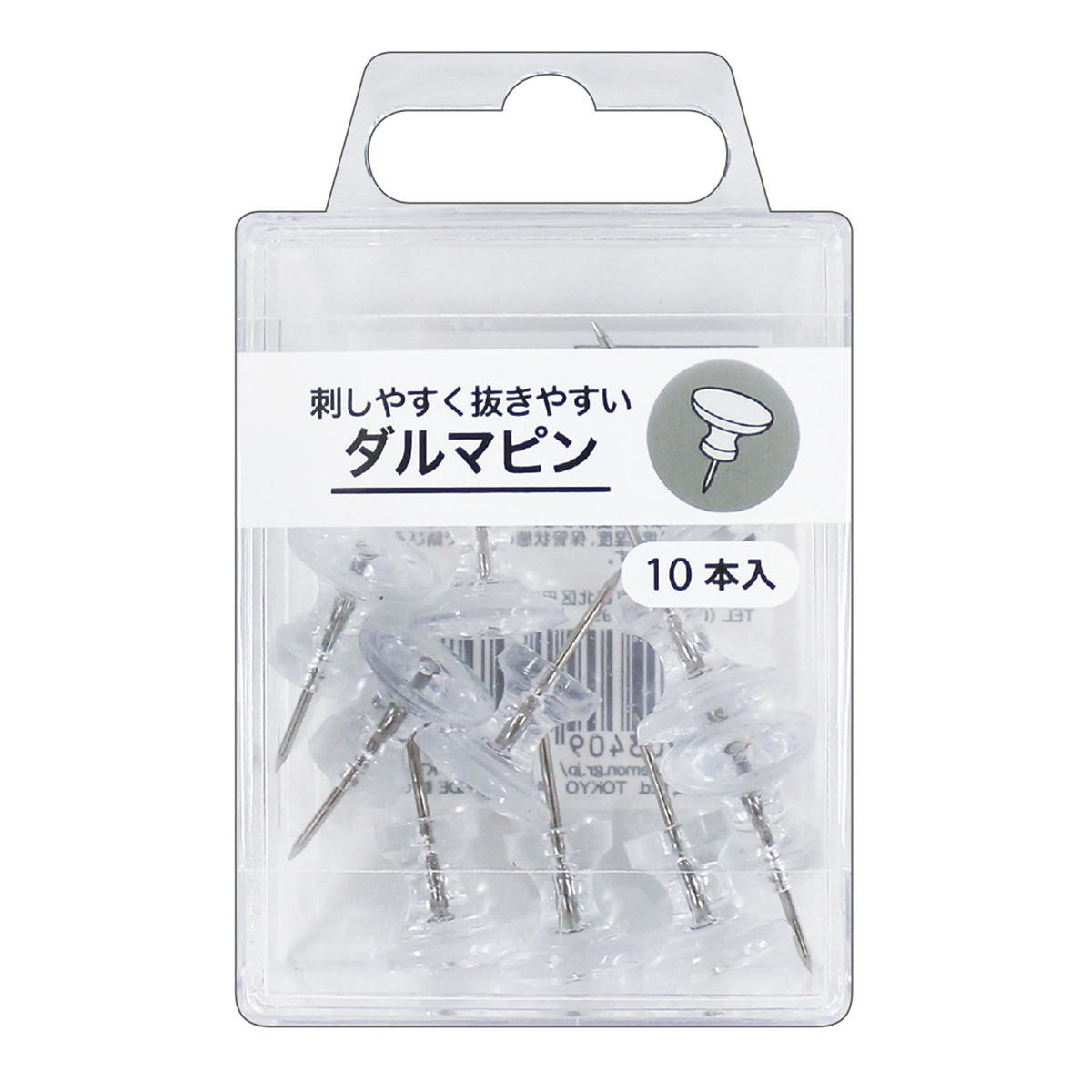 ダルマピン クリア・大 10本 367085