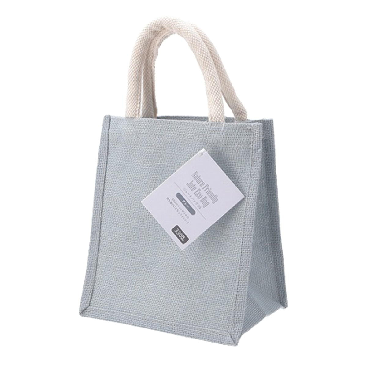ジュートバッグ グレー SS 367108